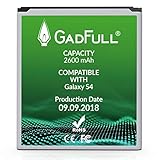 GadFull Battery Compatible with Samsung Galaxy S4 | 2018 Production Date | Corresponds to The Original EB-B600BE | Compatible with Galaxy S4 i9500 & LTE i9505