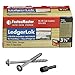 FastenMaster FMLL358-50 LedgerLOK Ledger Board Fastener, 3-5/8 Inches, 50-Count , Gray