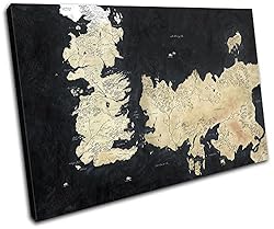 Bold Bloc Design - Map Game of Thrones Movie Greats