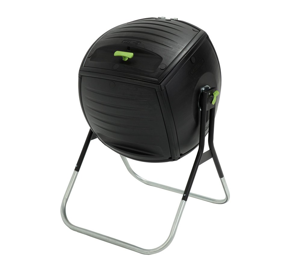 Lifetime 189 Litre (50 Gallon) Compost Tumbler - Black, 60076