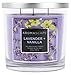 Aromascape 3-Wick Scented Jar Candle, Lavender & Vanilla