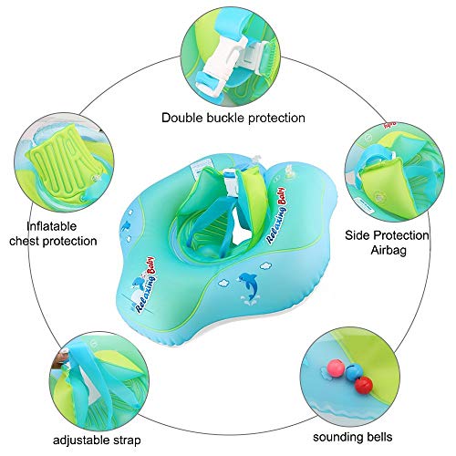 image for Selee Inc Baby Floats Swim Trainer for Toddler Infants Inflatable Swim