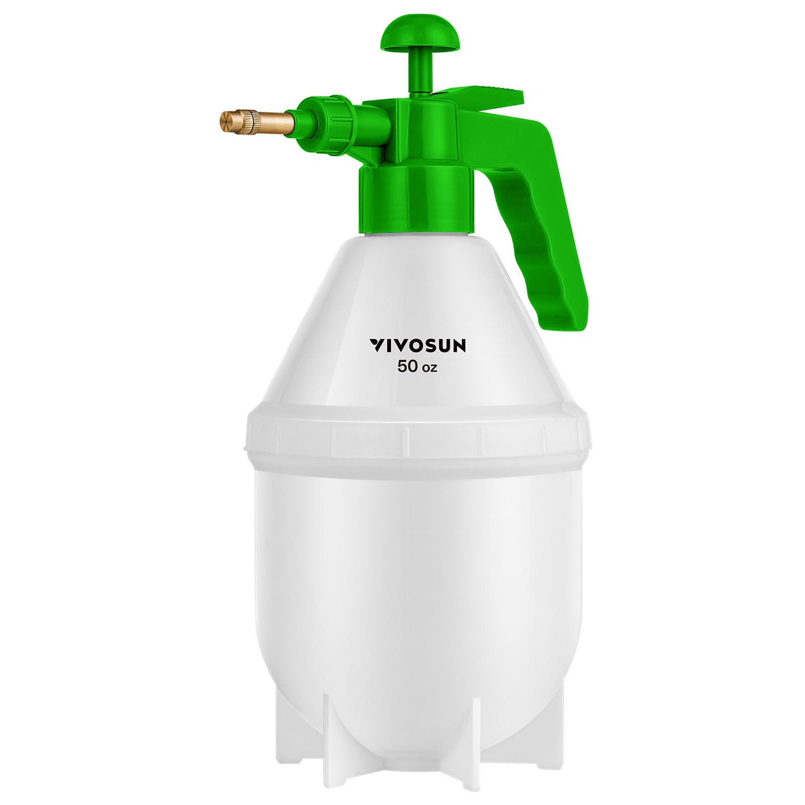 Photo 1 of VIVOSUN 50oz Pump Sprayer, Handheld Garden Water Sprayer Bottle with Adjustable Brass Nozzle, for Spraying Plants, Flowers, Weeds and Cleaning, Green
