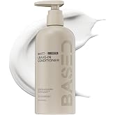 BASED Leave-In Conditioner, Instant Frizz Control, Hydrates &amp; Nourishes Hair, Premium Leave-In Conditioner for Men, Healthier-Looking Frizz-Free Hair in Minutes (9.3 Fl Oz Pack of 1)