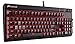 CORSAIR Strafe Mechanical Gaming Keyboard - Red LED Backlit - USB Passthrough - Tactile and Quiet - Cherry MX Brown Switch (CH-9000092-NA)