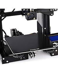 SainSmart Ender 3   Placa de cristal templado con plataforma de impresora 3D y calefacción caliente, 9.252 x 9.252 x 0.118 in