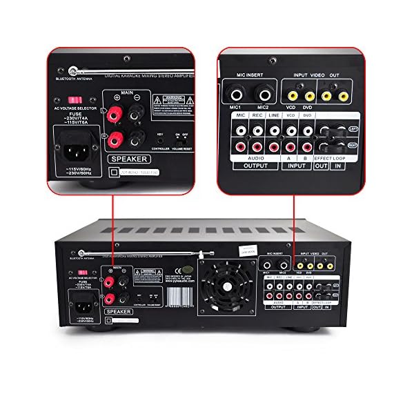 1000 watt bluetooth stereo