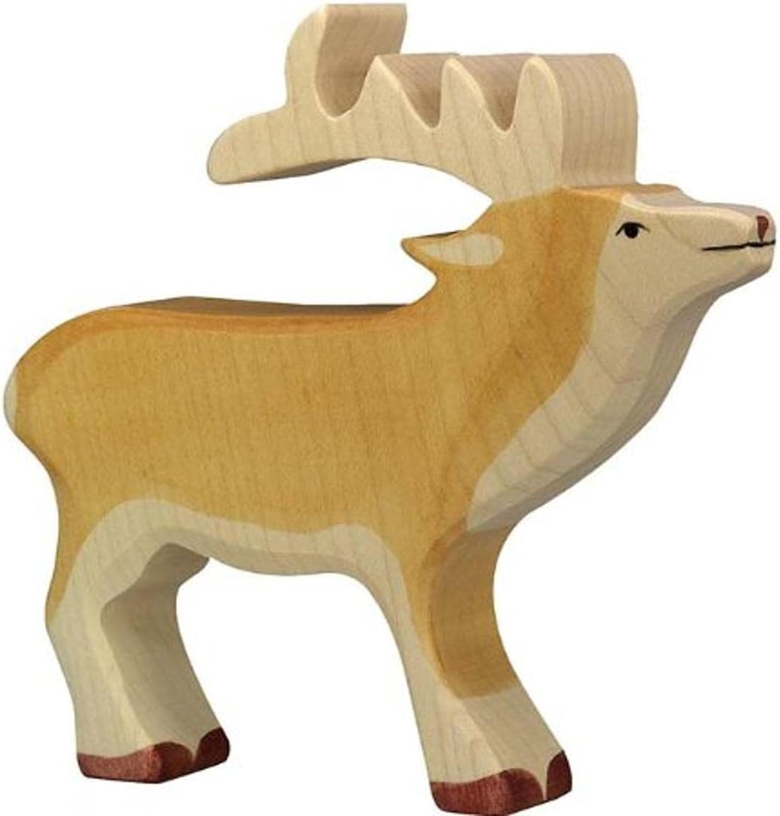 Amazon.com: Holztiger Deer Toy Figure 