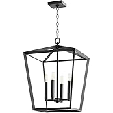 Cyan Design 10375 Hyperion Chandelier, 4-Light 240 Total Watts, Noir