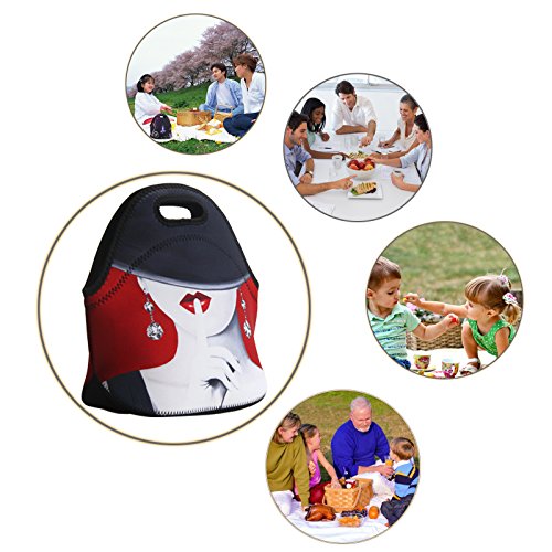 image for Newplenty Waterproof Neoprene Reusable Durable Insulated Lunch Boxes f