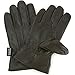 Alpine Swiss Mens Touch Screen Gloves Leather Thermal Lined Phone Texting Gloves