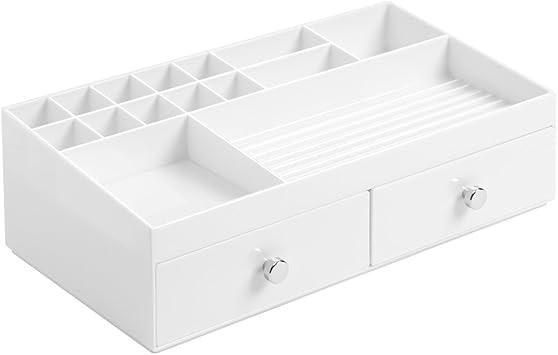 Interdesign Drawers Jewellery Tray Organiser Cosmetic Organiser