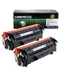 linkyo Cartuchos de tóner de repuesto para Canon 104 (Negro, 2-pack)
