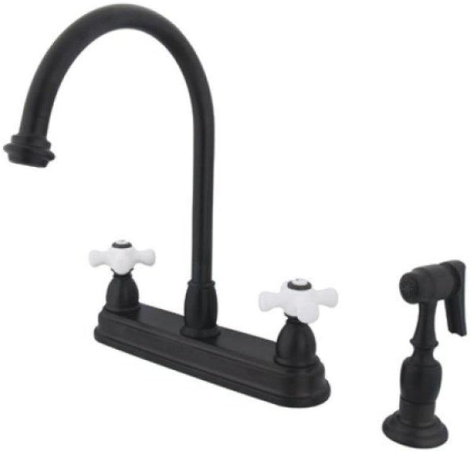 Elements Of Design Eb3755pxbs Chicago 8 Kitchen Faucet With Brass