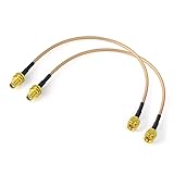 BINGFU SMA Female Bulkhead Mount to SMA Male RG316