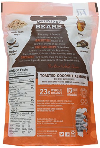 Bear Naked Toasted Coconut Almond Fit Granola, 12 Ounce - Thumbnail 3