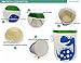 FANKANG Storage Baskets,Collapsible Convenient Nursery Hamper/Laundry Bin/Toy Collection Organizer for Kid's Room（Animal-Dinosaur）