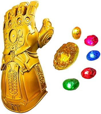 wearable infinity gauntlet with removable stones