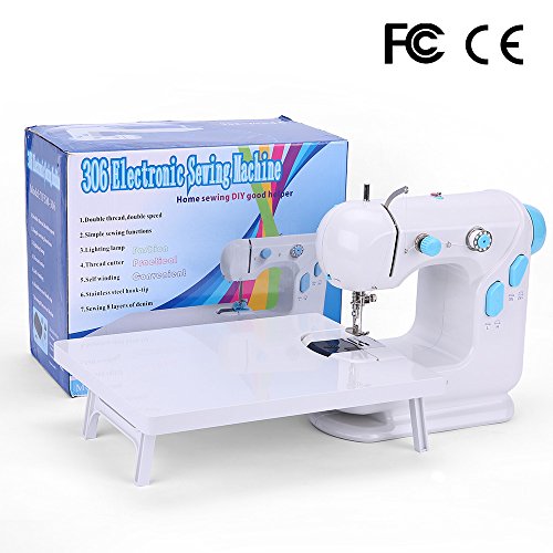 5 Sewing+Machine+Double+Extension+Lightweight