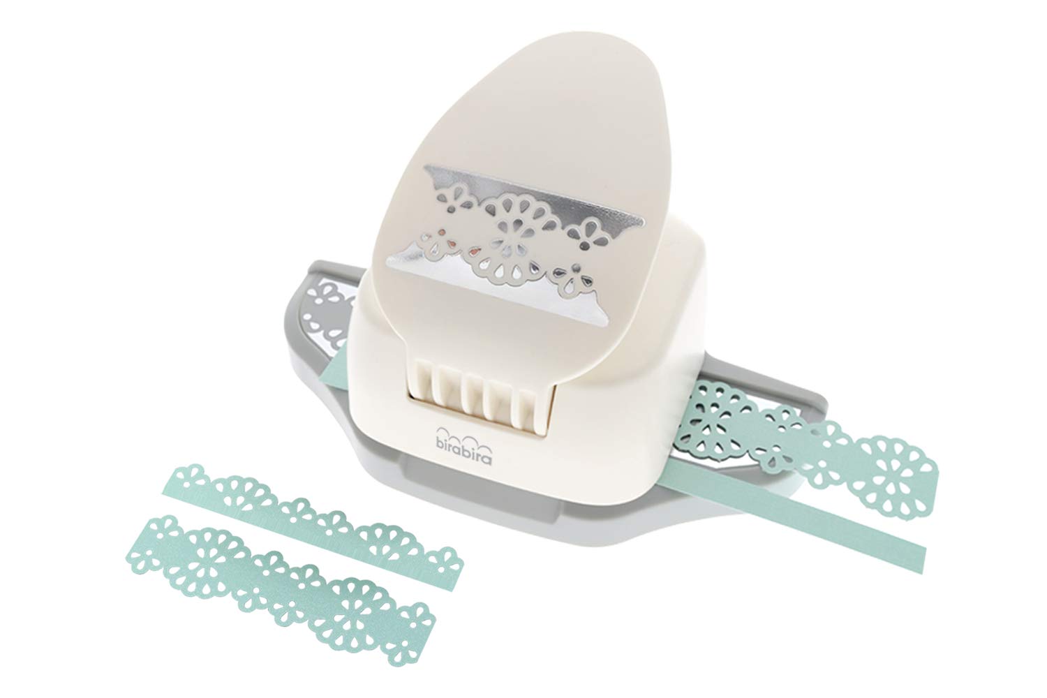 Bira Craft 2 in 1 Border Edge Craft Punch for Scrapbooking Arts and Crafts (Doily)