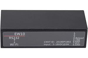 Pomya Serial Server Elfin-EW10 to Ethernet RS232 Networking Modbus,RS232 to Device Server