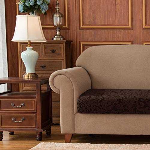image for subrtex Couch Slipcover Slip Covers Loveseat Stretch Chair Sofa Cu