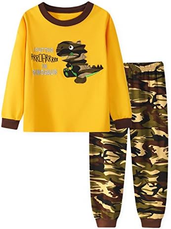 KUKA pajamas Little Boys Girls Pajamas Sets Camouflage PJS 100% Cotton Clothes Toddler Kids Suits