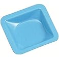 Heathrow Scientific HS1421A Standard Weighing Boat, Polystyrene, Small, 46 mm L x 46 mm W x 8 mm D, Blue (Pack of 500)
