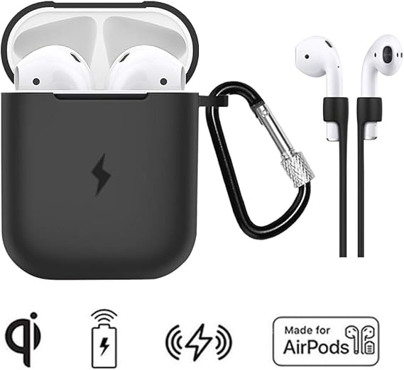 LIKDAY 3 in 1 Wireless Charging Airpods case, Charging Case