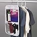 Household Essentials Hanging Clear Vinyl 12-Pocket Stocking Organizer