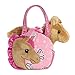 Aurora World Fancy Pals Pretty Pony Pet Carrier Pink, 5.5