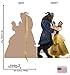 Cardboard People Belle & Beast Life Size Cardboard Cutout Standup - Disney's Beauty and The Beast (2017 Film)