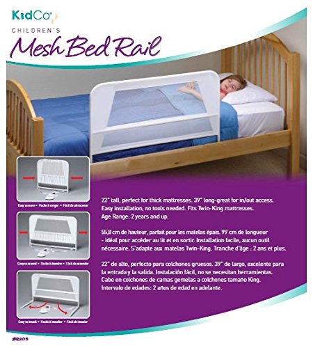 kidco mesh bed rail