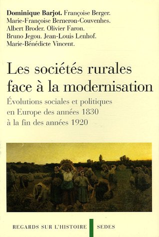 Les  sociétés rurales face à la modernisation