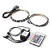 Bias Lighting for HDTV USB Powered TV Led Lights, Home Theater Accent Lighting Kit With Remote Control, Luditek 2 SMD5050 RGB Multi Color Light Strip (Reduce eye fatigue and increase image clarity)