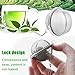 Xloey 12 Pcs Tea Infuser-Stainless Steel Mesh Tea Ball Strainer,Premium Tea Filter Tea Interval Diffuser with Extended Chain Hook for Loose Leaf Tea and Spices & Seasonings