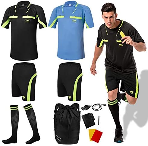Genesis 審判服セット サッカー 審判 ユニフォーム フットサル レフリー 制服 フットボール 試合用 Fifa 規定 セット 公式 Genesis 審判服セット サッカー 審判 ユニフォーム フットサル レフリー 制服 フットボール 試合用 Fifa 規定 セット 公式