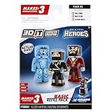 3D Character Creator City Heroes Style 2 Basic Refill Pack Novelty Toy