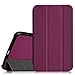 Fintie Slim Shell Case for Samsung Galaxy Tab 4 8.0 (8-Inch) Case - Ultra Lightweight Protective Stand Cover with Auto Sleep/Wake Feature, Purple