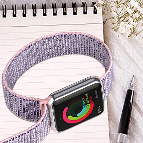 image for ATUP Compatible Apple Watch Band 38mm 40mm 42mm 44mm, Soft Breathable 