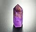 Amethyst Healing Crystal Wand Pointed & Faceted Prism Bar for Reiki Chakra Meditation Therapy Deco, Small gemstomes are Gifts (Colors May Vary Due Natural Properties)