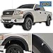 EAG Fender Flares 4pcs Set Matte Black Boss Pocket Rivet Style (Exclude Flareside/Stepside Bed)