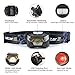 Headlamp LED, Blusmart Headlamps Rechargeable USB Running White CREE and Red lights 5 Modes, 150 Lumens, Waterproof Headlight for Camping Reading Hiking DIY and More (USB Cable Included)