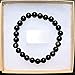 Zenergy Gems Charged Premium Natural Crystal 8mm Bead Bracelet + Moroccan Selenite Charging Crystal [Included] (Black Tourmaline (Himalayan))