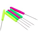 6Pcs Sugar Stir Needle Scriber Needle, DIY Baking Pin Whisk Stainless Steel Needle Biscuit Icing Pin