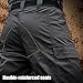 FREE SOLDIER Men's Capri Shorts Pants Casual Loose Fit Water Resistant Work Hiking Shorts Multi Pockets Tactical Cargo Shorts