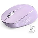 YXLILI Wireless Mouse, Gaming Mouse for Laptop Ergonomic Computer Cordless Mice Portable Silent Optical Mouse with USB Receiv