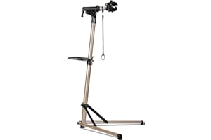 Urban Deco Bike Repair Stand Premium Aluminum Bike Stand for Maintenance, 110lbs Capacity, Height-Adjustable, 360° Rotatable 