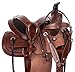 AceRugs Kids Size 12″ 13″ Roping Ranch Youth Western Leather Horse Saddle Pleasure Trail Barrel TACK Headstall REINS Breastplate (Medium Oil, 12)thumb 1