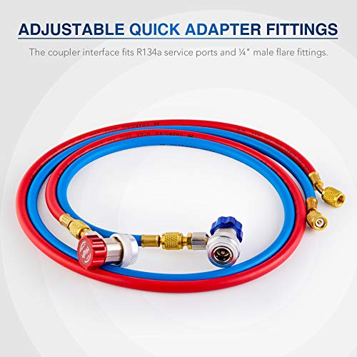 Orion Motor Tech AC Manifold Gauge Couplers Pricepulse